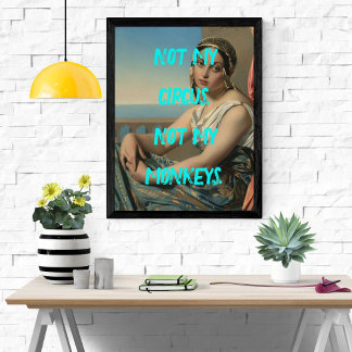 アートポップ・アートのは絵を描サーカス・サッシーのポスター ポスター