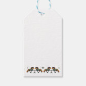 アートポップ・アートのアイスランドホース ギフトタグ (正面)