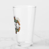 アートポップ・アートのアイスランドホース タンブラーグラス (左)