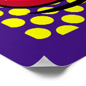 アートポップ・アートのカードイラストレーポップ・アートのションアート,美しい,漫画,d ポスター (角)