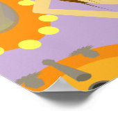 アートポップ・アートのガールゲッティンレディ ポスター (角)