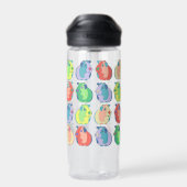 アートポップ・アートのギニピグパターン ウォーターボトル (背面)