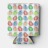 アートポップ・アートのギニピグパターン 缶クーラー (正面)