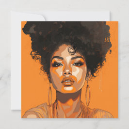 アートポップ・アートのクイーン：女性アートを力にポップ・アートのする ノートカード