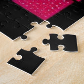 アートポップ・アートのクリスマスホースとギフトクリスマス ジグソーパズル (側面)