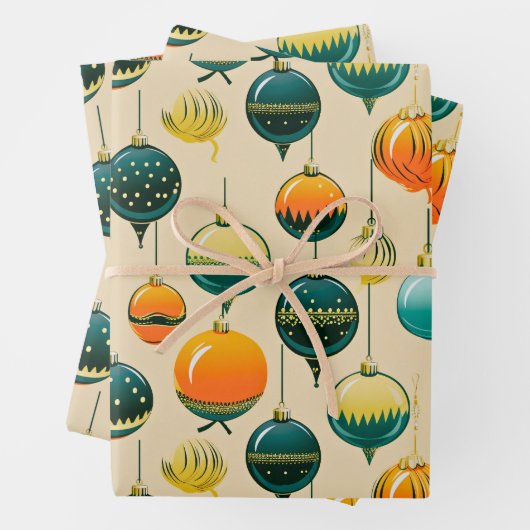 アートポップ・アートのクリスマスボードラッピング紙 ラッピングペーパーシート (インサイチュ)