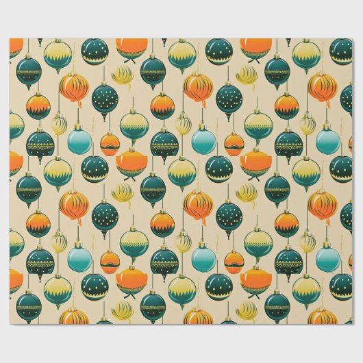 アートポップ・アートのクリスマスボードラッピング紙 ラッピングペーパー (フラット)