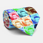 アートポップ・アートのゴリラタイ ネクタイ (ロール)
