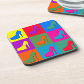 アートポップ・アートのシューズ コースター (左側)