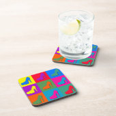 アートポップ・アートのシューズ コースター (右側)