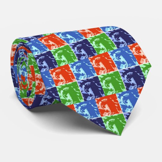 アートポップ・アートのスタイルの自由の女神ニューヨーク ネクタイ (ロール)