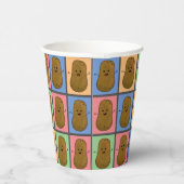 アートポップ・アートのスタイルポテト 紙コップ (右)