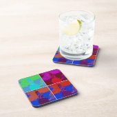 アートポップ・アートのスタイル自由の女神 コースター (右側)