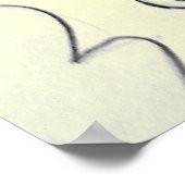 アートポップ・アートのスマッシュパンチ鉛筆スケッチポスター ポスター (角)