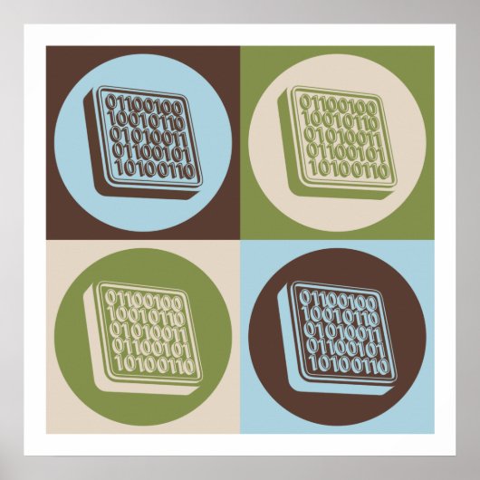 アートポップ・アートのソフトウェアエンジニアリング ポスター (正面)