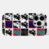アートポップ・アートのゾウ Case-Mate iPhoneケース (裏面 (横))