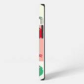 アートポップ・アートのゾウ iPhoneケース (左側面)