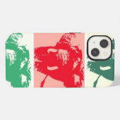 アートポップ・アートのゾウ iPhoneケース (裏面横)