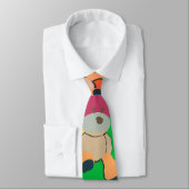 アートポップ・アートのテディベア・タイ ネクタイ (タイ)