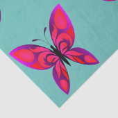 アートポップ・アートのバタフライティッシュペーパー 薄葉紙 (詳細)