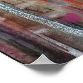 アートポップ・アートのファンタジー女性眠る ポスター (角)