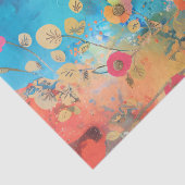 アートポップ・アートのフクロウの切り離 薄葉紙 (詳細)