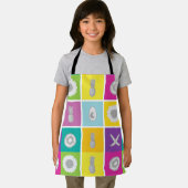 アートポップ・アートのボタニカル&フルーツオールオーバープリント エプロン (インサイチュ)