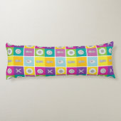 アートポップ・アートのボタニカル&フルーツ抱き枕 ボディピロー (裏面)