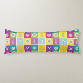 アートポップ・アートのボタニカル&フルーツ抱き枕 ボディピロー