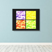 アートポップ・アートのポップコーン キャンバスプリント (インサイチュ (ウッドフロア))