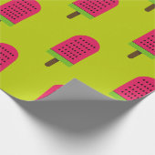 アートポップ・アートのポプシクル実質スイカ ラッピングペーパー (角)