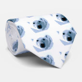 アートポップ・アートのポーラベア ネクタイ (ロール)