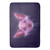 アートポップ・アートのリコイ猫 バスマット (正面縦)