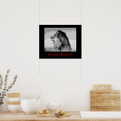 アートポップ・アートのリーやる気を起こさせるダー王ライオンのポスター ポスター (キッチン)