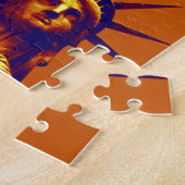 アートポップ・アートのレディーリバティ ジグソーパズル (側面)