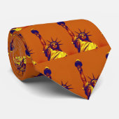 アートポップ・アートのレディーリバティ ネクタイ (ロール)