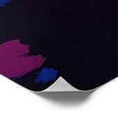 アートポップ・アートのロードトリップサンセットウォールアート – アドベンチャー ポスター (角)