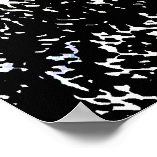 アートポップ・アートのワイルドウマやる気を起こさせるー自由アートワーク ポスター (角)