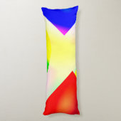 アートポップ・アートの反射 ボディピロー (裏面 (縦))