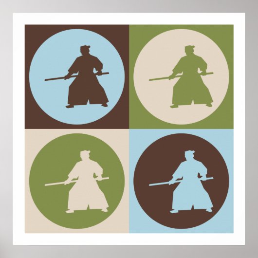 アートポップ・アートの合気道 ポスター (正面)