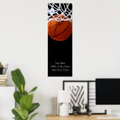 アートポップ・アートの引用文やる気を起こさせるバスケットボールドアポスター ポスター (ホームオフィス)