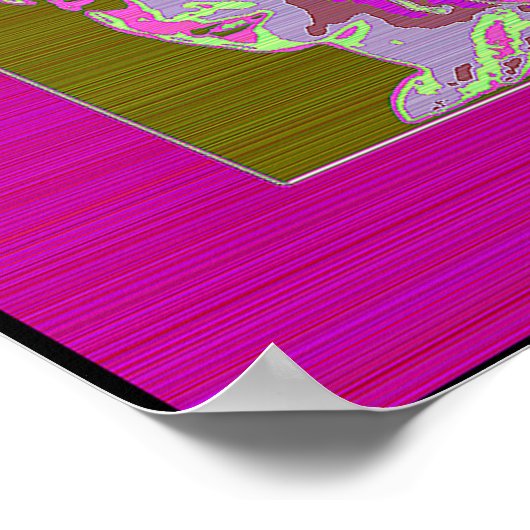 アートポップ・アートの戴冠式 ポスター (角)