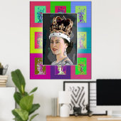 アートポップ・アートの戴冠式 ポスター (ホームオフィス)