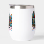 アートポップ・アートの漫画ブックシカゴ，イリノイ州スカイライン (右面)