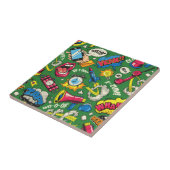 アートポップ・アートの爆発 – レトロ漫画美学 タイル (側面)