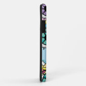 アートポップ・アートの背景漫画 Case-Mate iPhoneケース (裏面/右)
