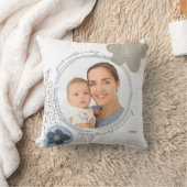 アートポップ・アートの花編集可能な文言カスタム写真 クッション (ブランケット)