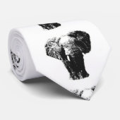 アートポップ・アートの象の首のネクタイ ネクタイ (ロール)