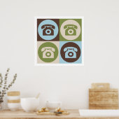 アートポップ・アートの電話 ポスター (キッチン)