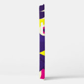 アートポップ・アートの、カラフルの幾何学的な形状。 Case-Mate iPhoneケース (裏面 / 右)